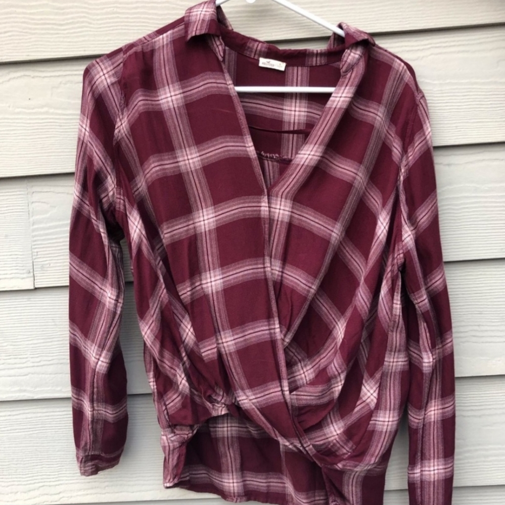 Hollister blouse shirt